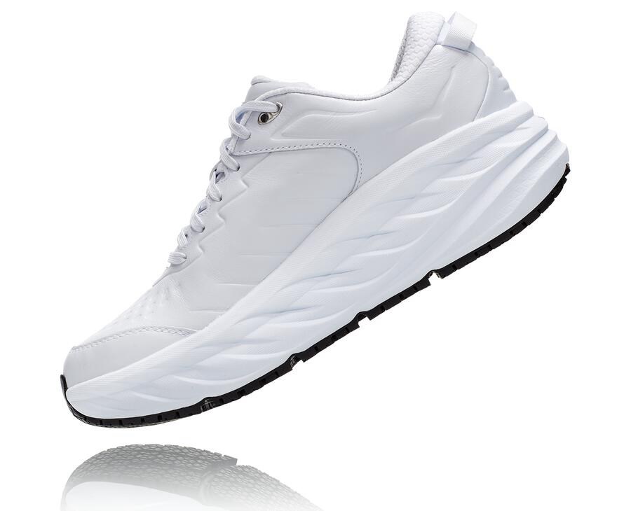 Hoka One One Bondi Sr Löparskor Herr - Vita - KNDIY-8476